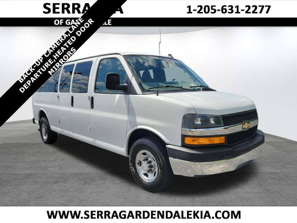 Used 2019 Chevrolet Express 3500 LT Van Extended Passenger Van