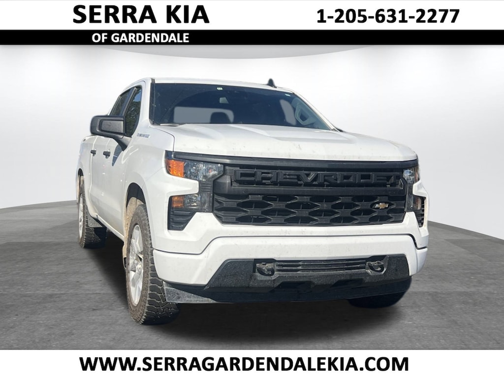 Used 2023 Chevrolet Silverado 1500 Custom Truck Crew Cab