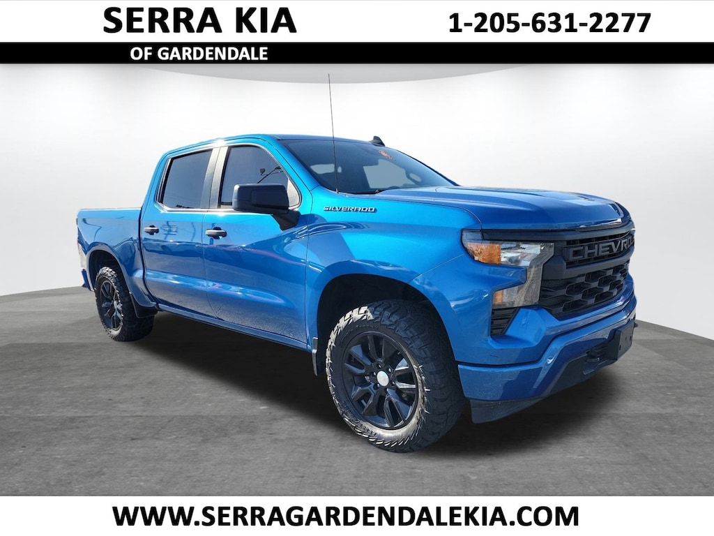 Used 2022 Chevrolet Silverado 1500 Custom Truck Crew Cab