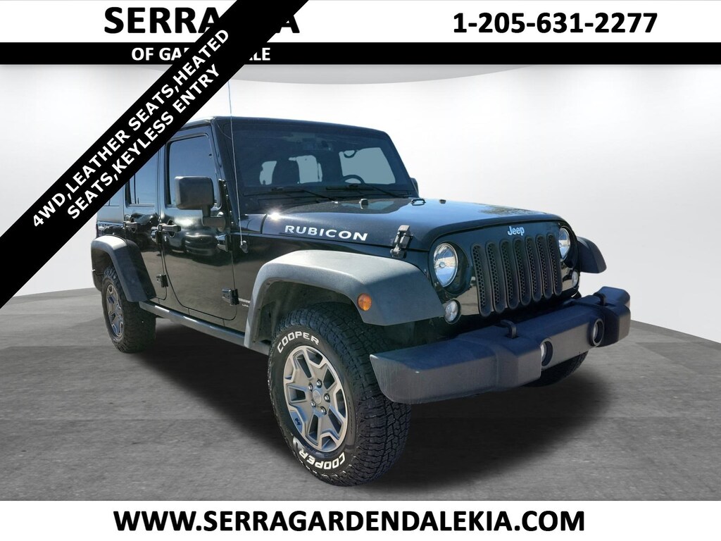 Used 2018 Jeep Wrangler JK Unlimited Rubicon 4x4 SUV