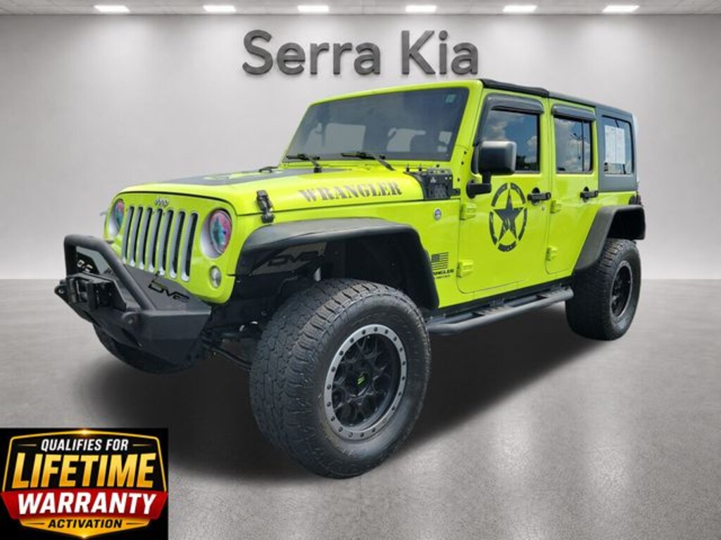 Used 2016 Jeep Wrangler JK Unlimited Sahara 4x4 SUV