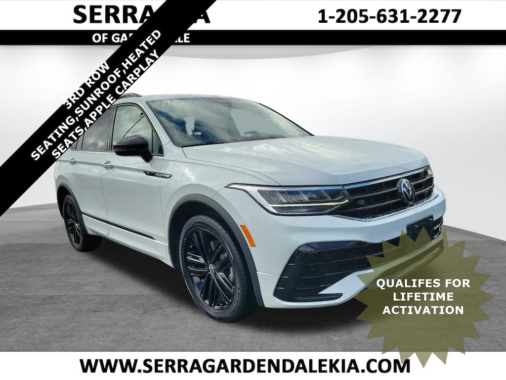 Used 2022 Volkswagen Tiguan 2.0T SE R-Line Black SUV