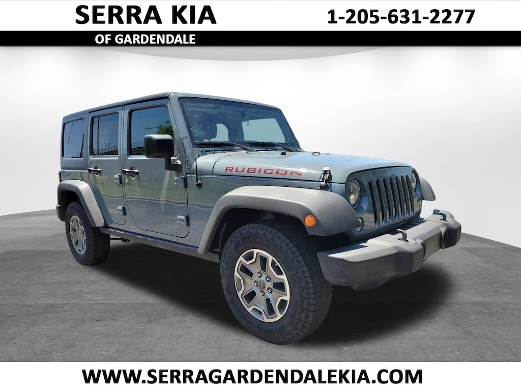 Used 2015 Jeep Wrangler Unlimited Rubicon 4x4 SUV