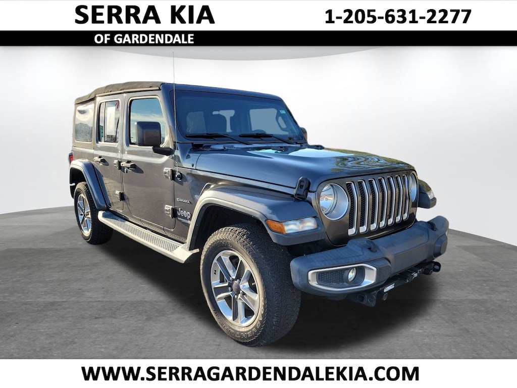 Used 2018 Jeep Wrangler Unlimited Sahara 4x4 SUV