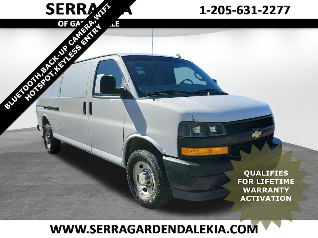 Used 2023 Chevrolet Express 2500 Work Van Van Extended Cargo Van