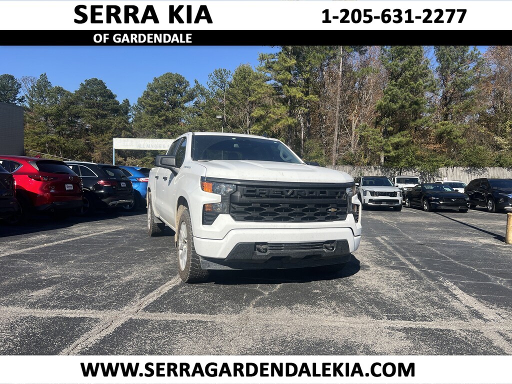 Used 2023 Chevrolet Silverado 1500 Custom Truck Crew Cab