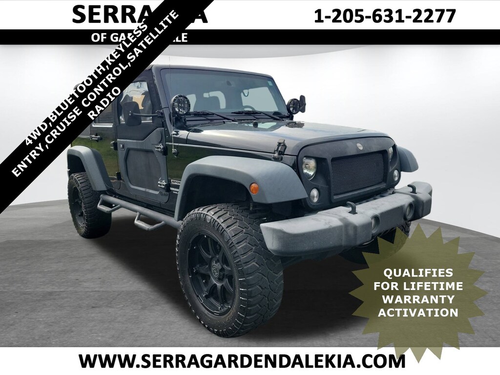 Used 2015 Jeep Wrangler Unlimited Sport 4x4 SUV