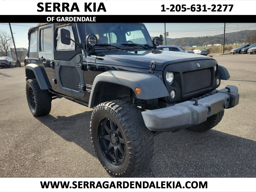 Used 2015 Jeep Wrangler Unlimited Sport 4x4 SUV