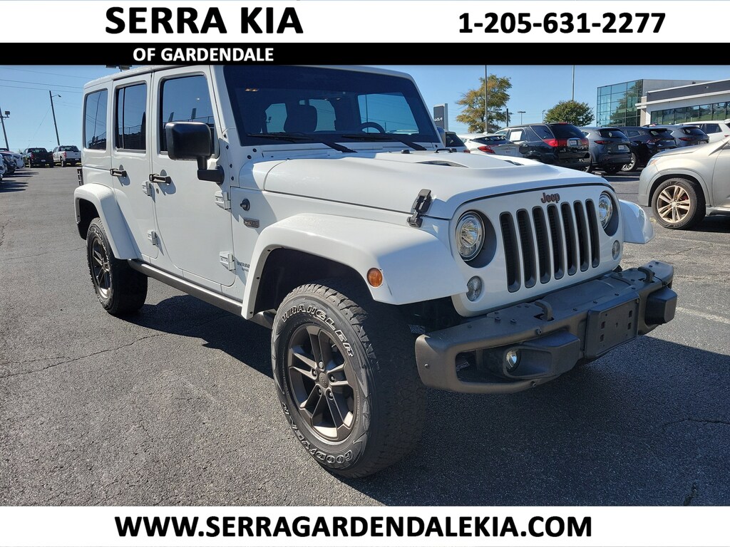 Used 2017 Jeep Wrangler JK Unlimited Sahara 4x4 SUV