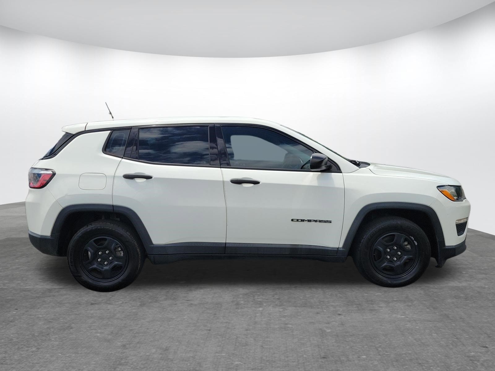 Used 2021 Jeep Compass Sport with VIN 3C4NJCAB2MT577366 for sale in Gardendale, AL