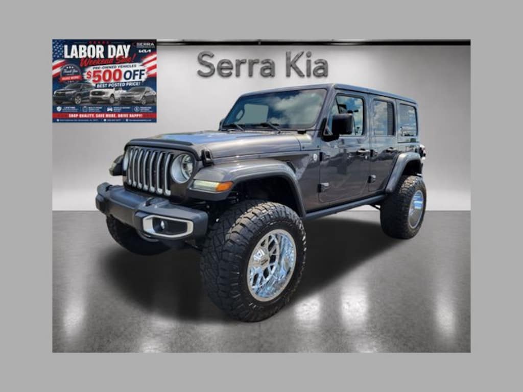 Used 2018 Jeep Wrangler Unlimited Sahara 4x4 SUV