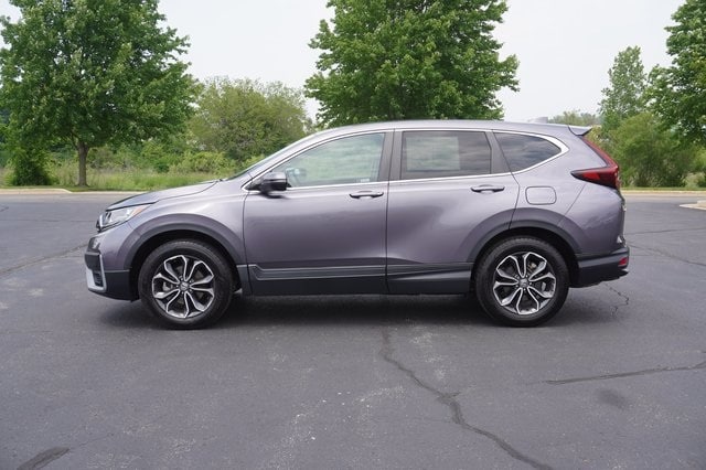Certified 2022 Honda CR-V EX-L with VIN 7FARW2H8XNE031328 for sale in Grandville, MI