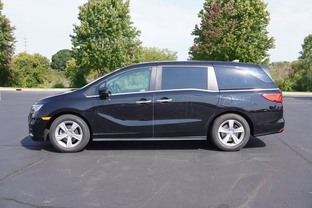 Certified 2019 Honda Odyssey EX-L with VIN 5FNRL6H77KB025646 for sale in Grandville, MI