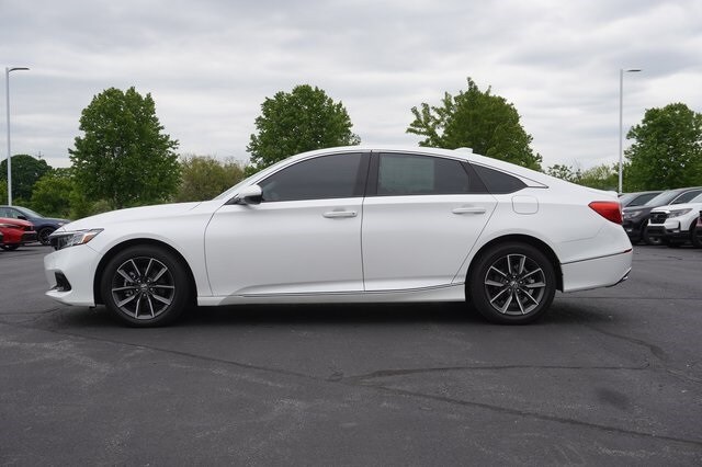 Certified 2022 Honda Accord EX-L with VIN 1HGCV1F51NA055065 for sale in Grandville, MI