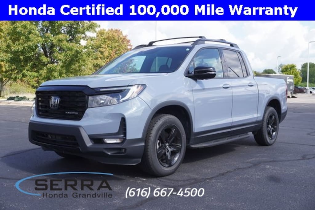 Certified 2022 Honda Ridgeline Black Edition Truck Crew Cab
