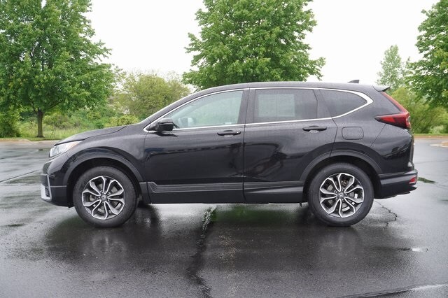 Certified 2022 Honda CR-V EX-L with VIN 2HKRW2H86NH634077 for sale in Grandville, MI