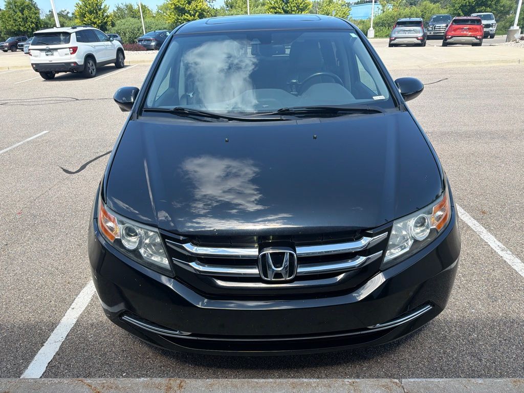 Used 2015 Honda Odyssey EX-L with VIN 5FNRL5H6XFB016091 for sale in Grandville, MI