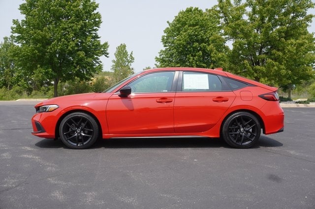 Certified 2022 Honda Civic Hatchback Sport with VIN 19XFL2H89NE024836 for sale in Grandville, MI