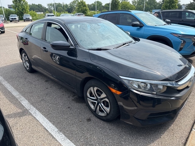 Used 2016 Honda Civic LX with VIN 2HGFC2F51GH515337 for sale in Grandville, MI