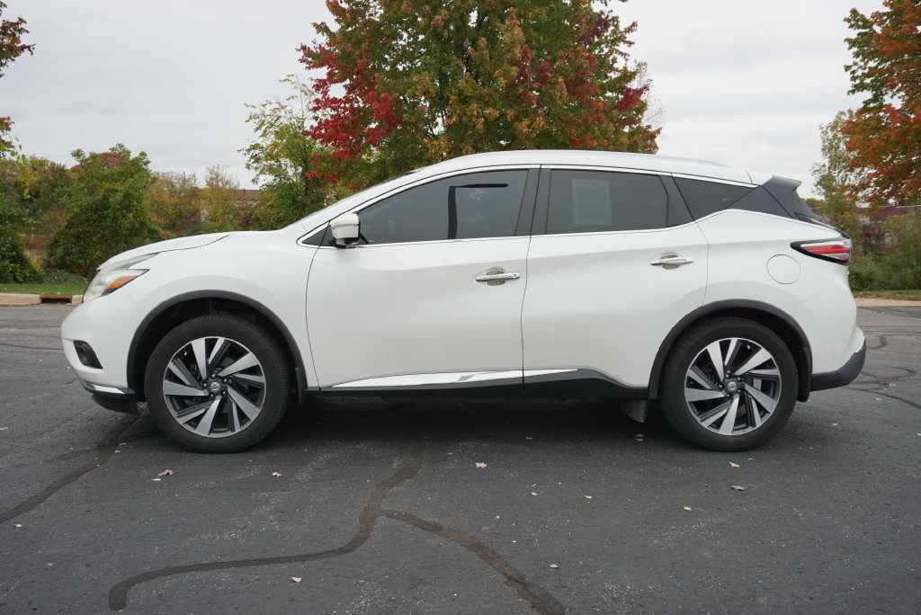 Used 2015 Nissan Murano Platinum with VIN 5N1AZ2MH3FN244948 for sale in Grandville, MI