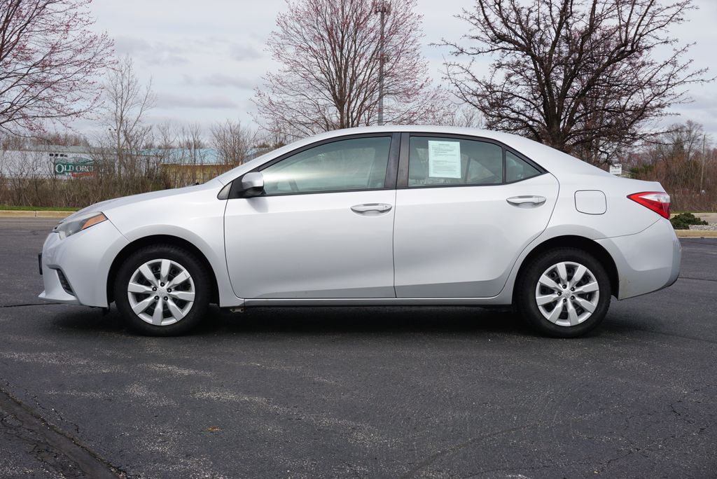 Used 2015 Toyota Corolla LE with VIN 2T1BURHE6FC372460 for sale in Grandville, MI