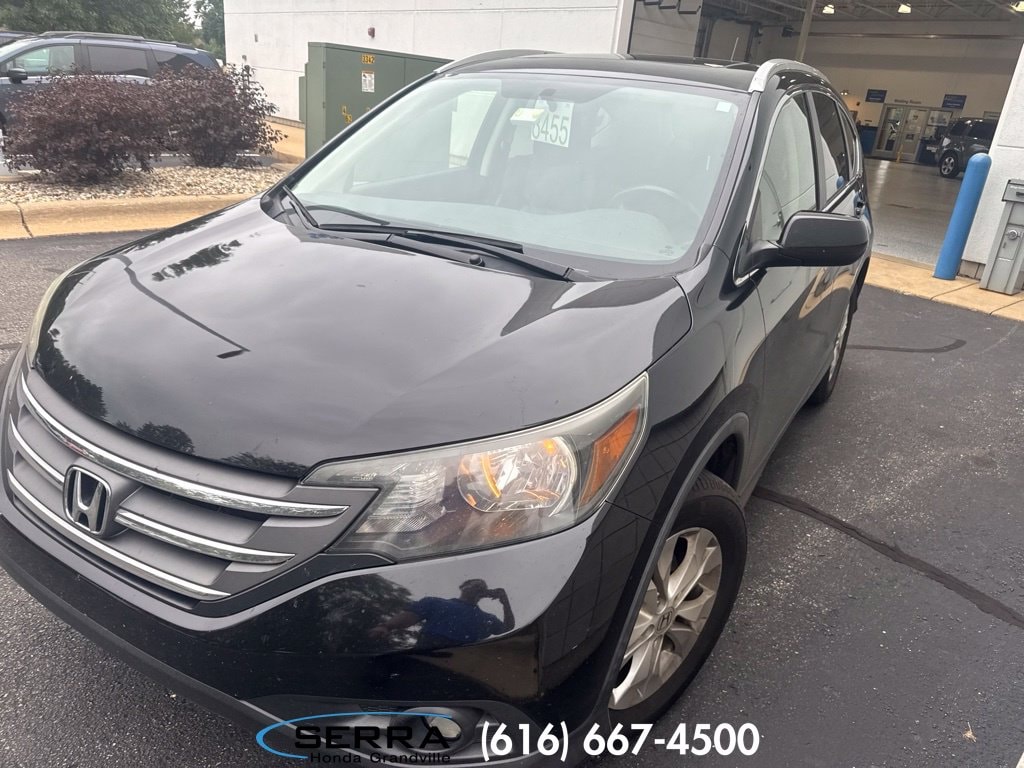 Used 2013 Honda CR-V EX-L with VIN 2HKRM4H74DH631010 for sale in Grandville, MI