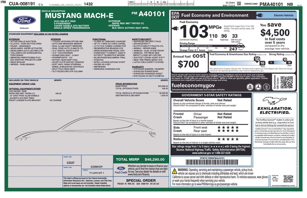 Certified 2023 Ford