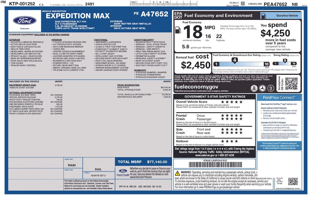 Certified 2023 Ford