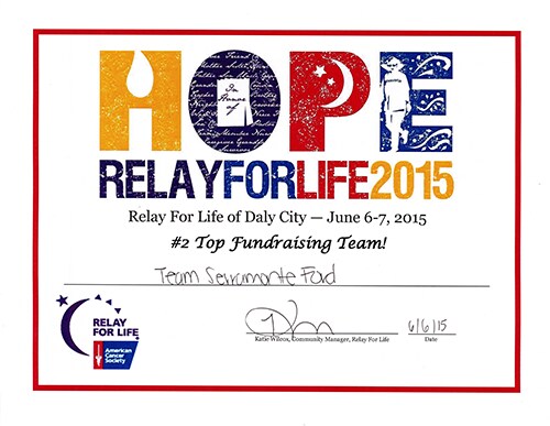 Relay For Life 2016 In Daly City American Cancer Society