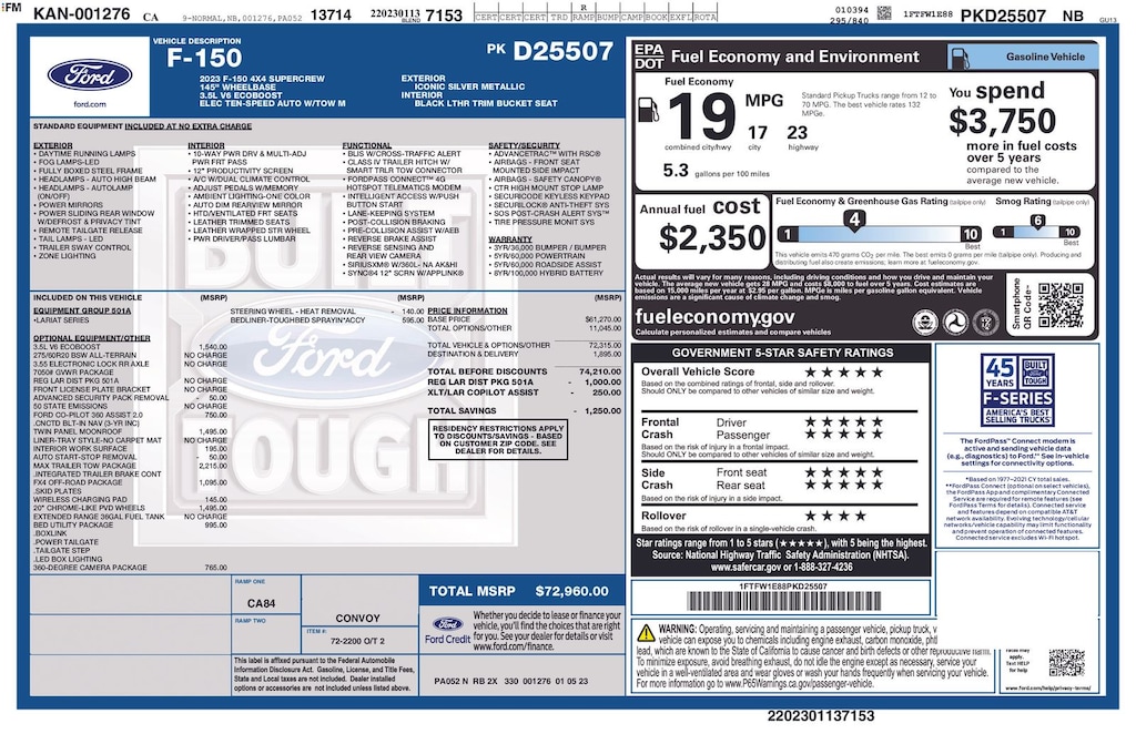 Certified 2023 Ford