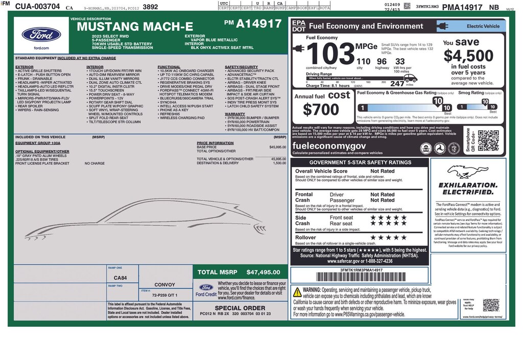 Certified 2023 Ford