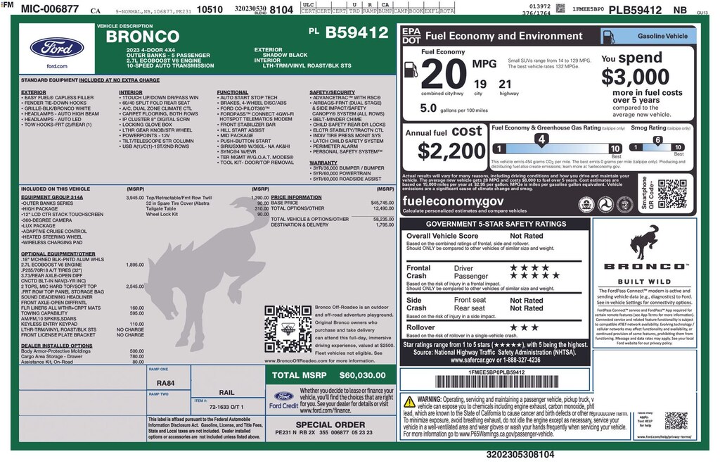 Certified 2023 Ford