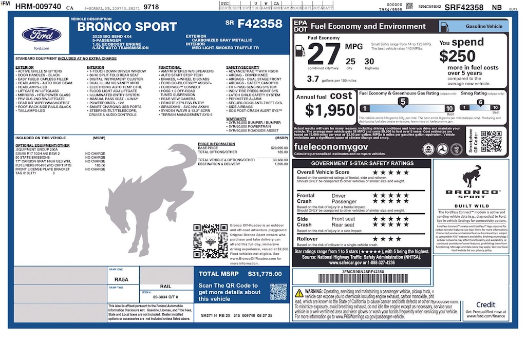 Certified 2025 Ford