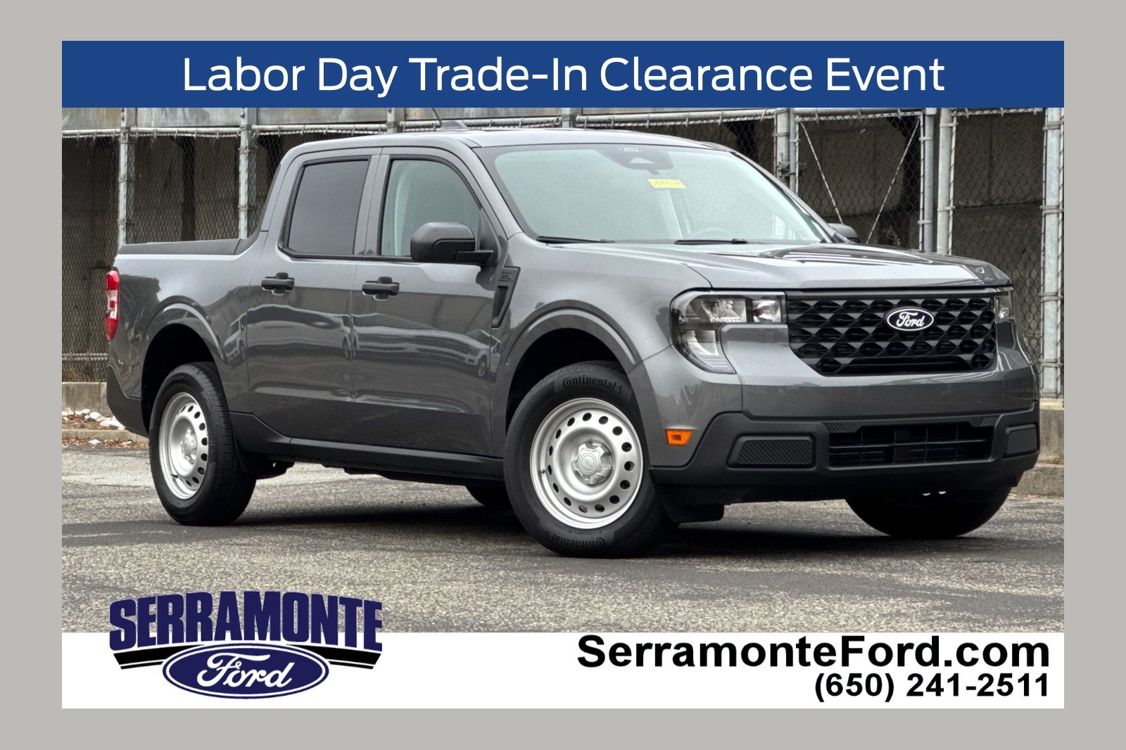 Carbonized Gray Metallic 2026 Ford Maverick Pickup Truck Front-Wheel Drive Continuously Variable Transmission