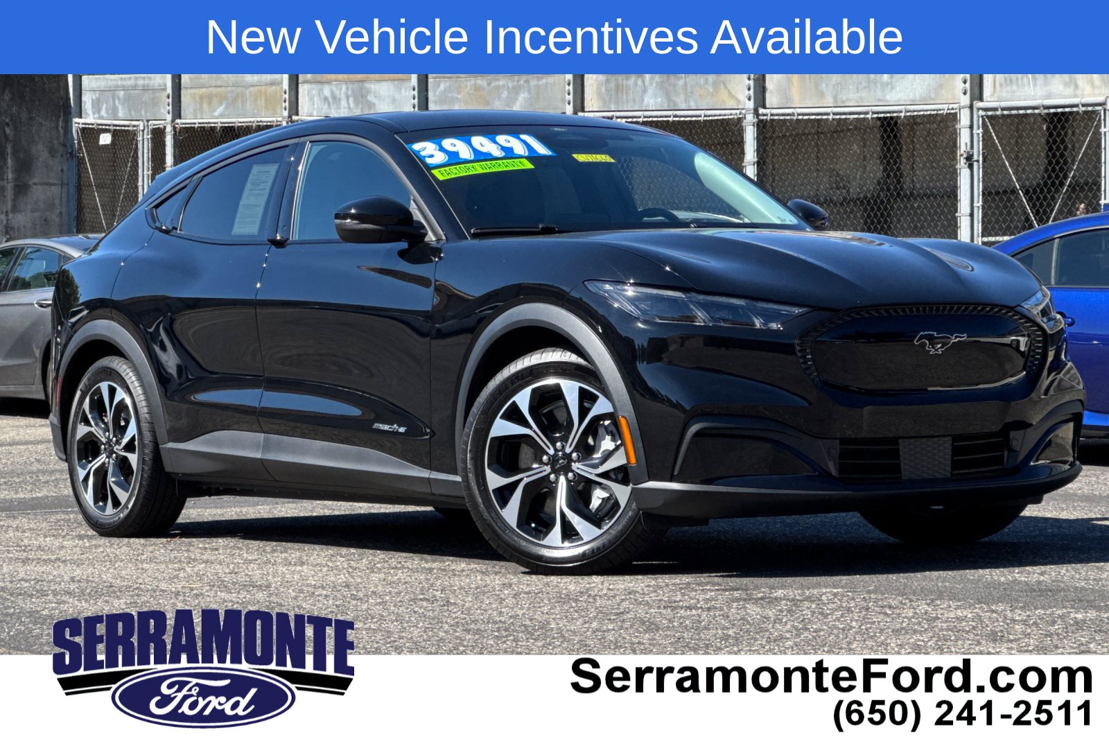 Used 2026 Ford Mustang Mach-E Select RWD with VIN 3FMTK1R48TMA03728 for sale in Colma, CA