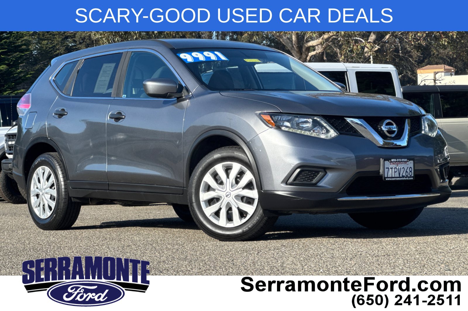 2016 Nissan Rogue S SUV KNMAT2MT4GP703386