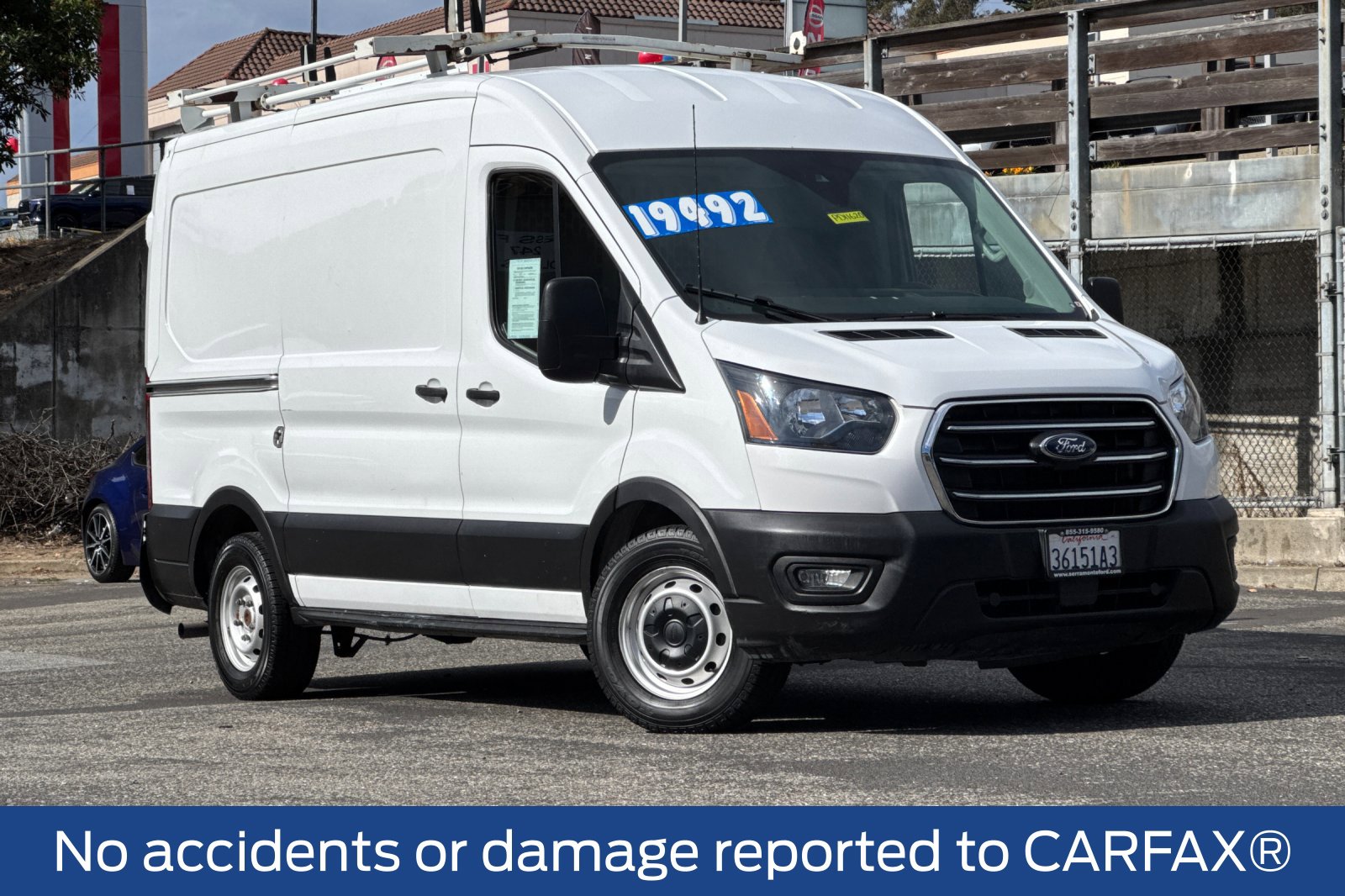 Used 2020 Ford Transit-150 Cargo Base Van Medium Roof Van