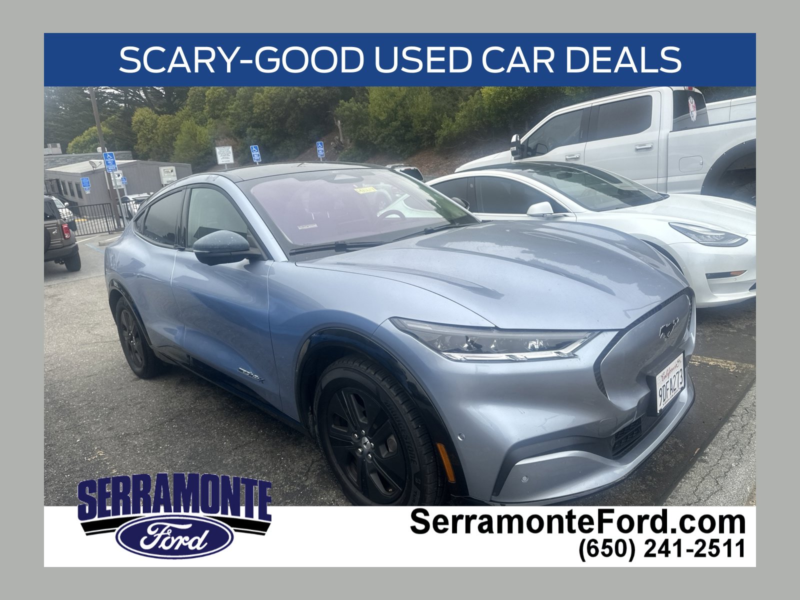 Certified 2022 Ford Mustang Mach-E California Route 1 AWD with VIN 3FMTK2SUXNMA42081 for sale in Colma, CA