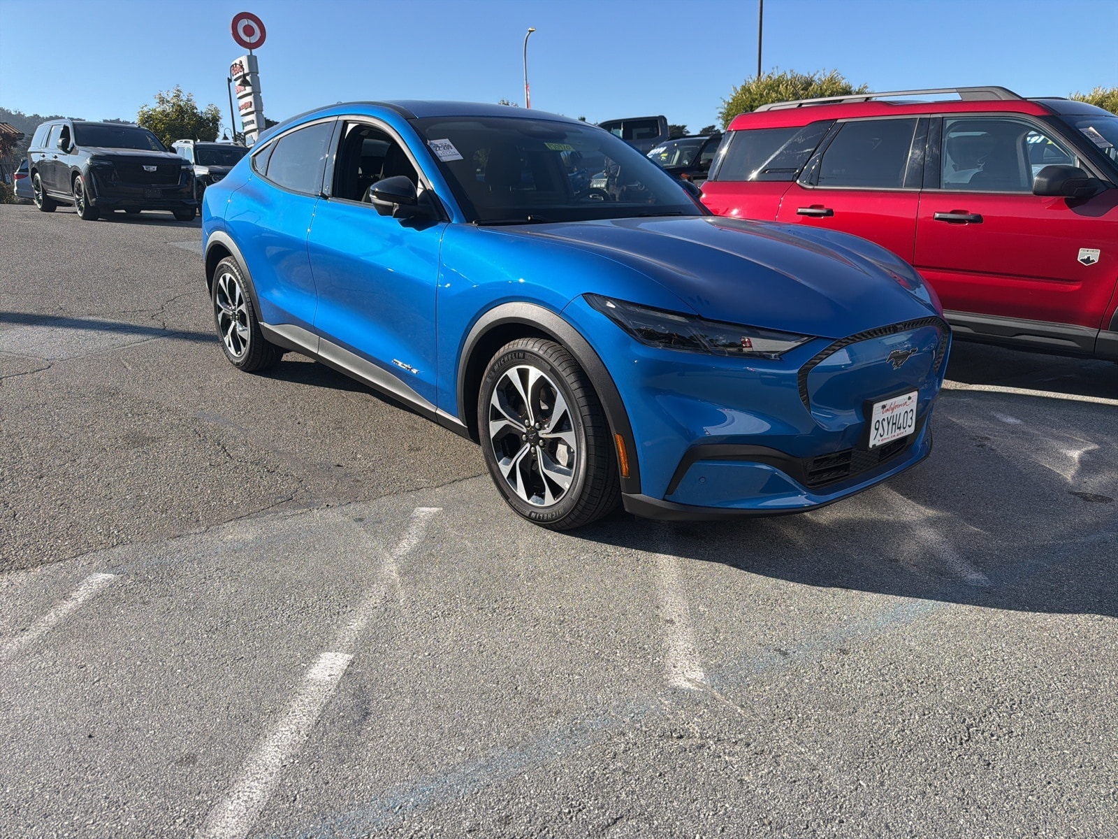 Certified 2025 Ford Mustang Mach-E Select RWD with VIN 3FMTK1R45SMA12479 for sale in Colma, CA