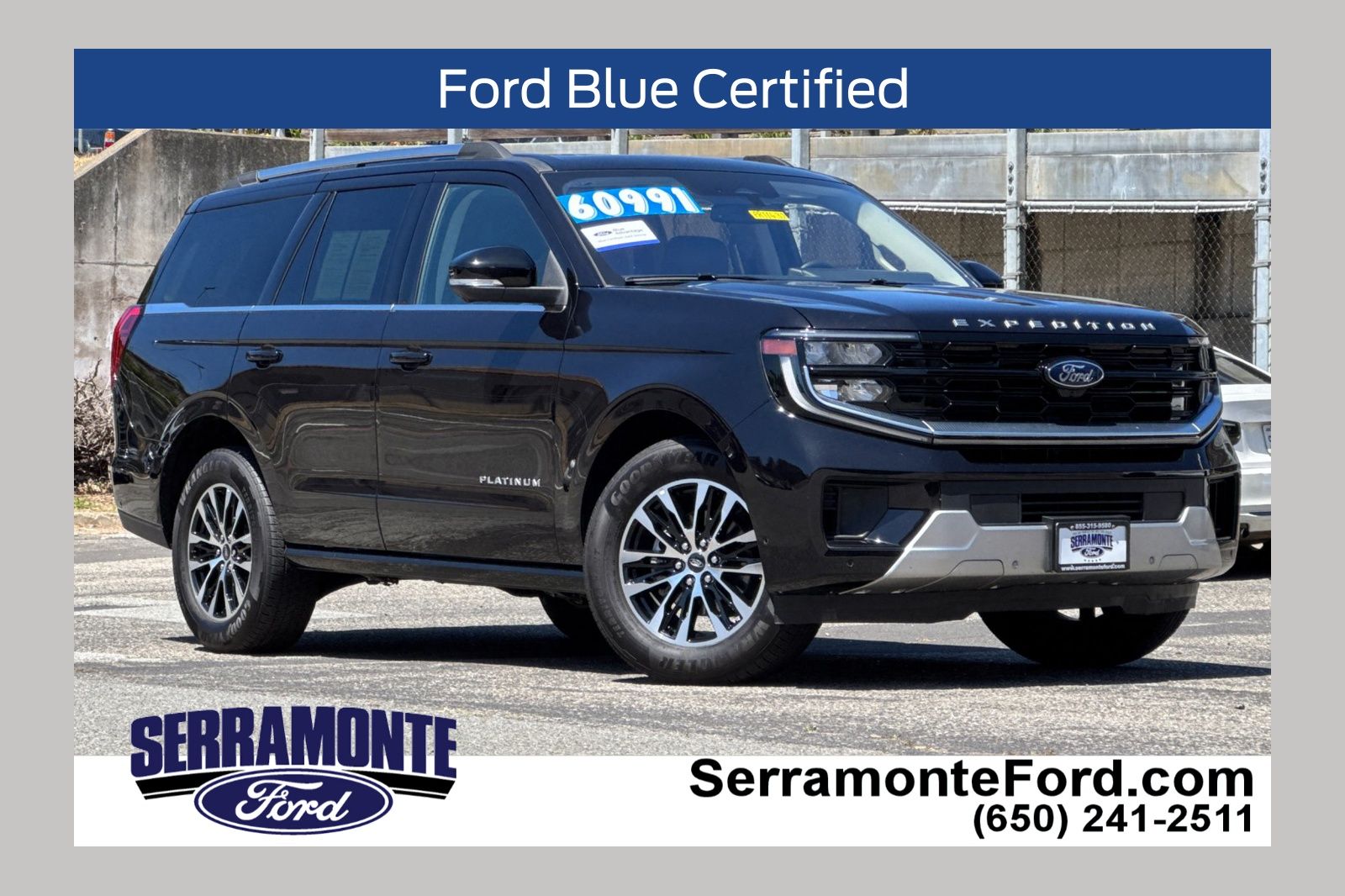 Agate Black 2025 Ford Expedition SUV / Crossover Four-Wheel Drive Automatic