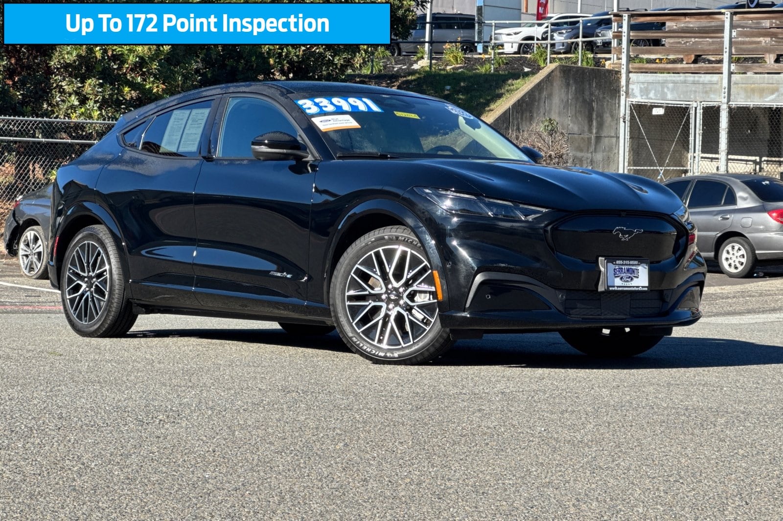 Certified 2024 Ford Mustang Mach-E Premium RWD with VIN 3FMTK3R46RMA27966 for sale in Colma, CA