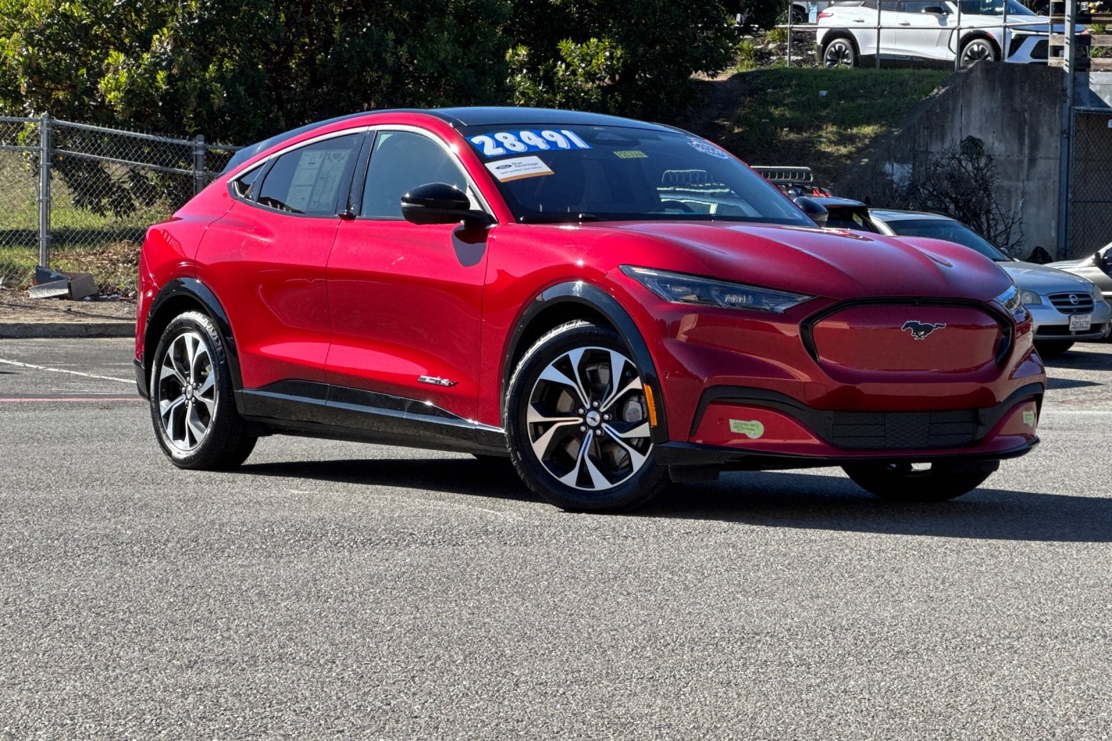 Certified 2022 Ford Mustang Mach-E Premium AWD with VIN 3FMTK3SU7NMA49608 for sale in Colma, CA