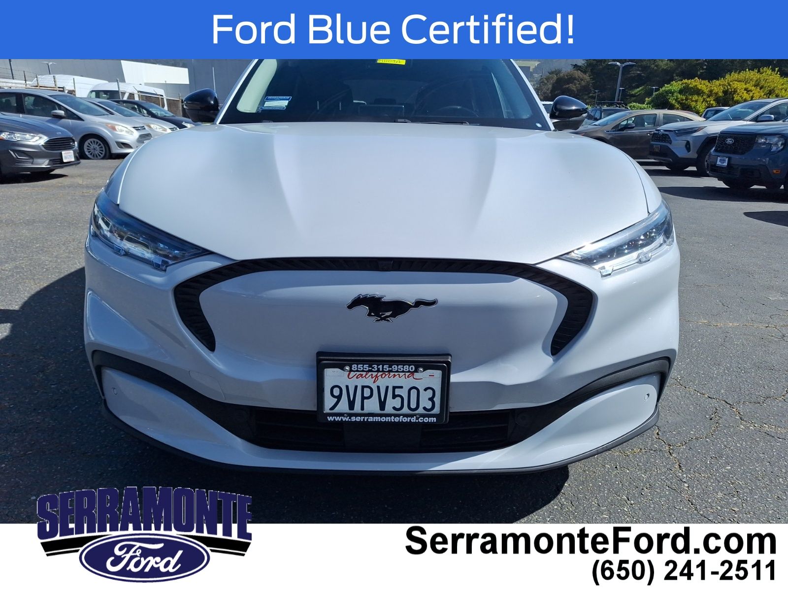 Certified 2023 Ford Mustang Mach-E Select RWD with VIN 3FMTK1RM2PMA17694 for sale in Colma, CA