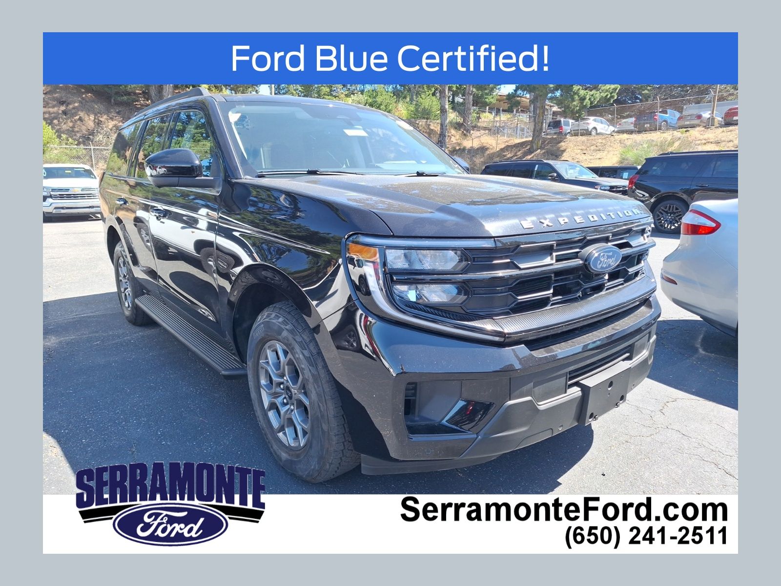 Agate Black 2025 Ford Expedition Active 4WD SUV / Crossover Four-Wheel Drive Automatic