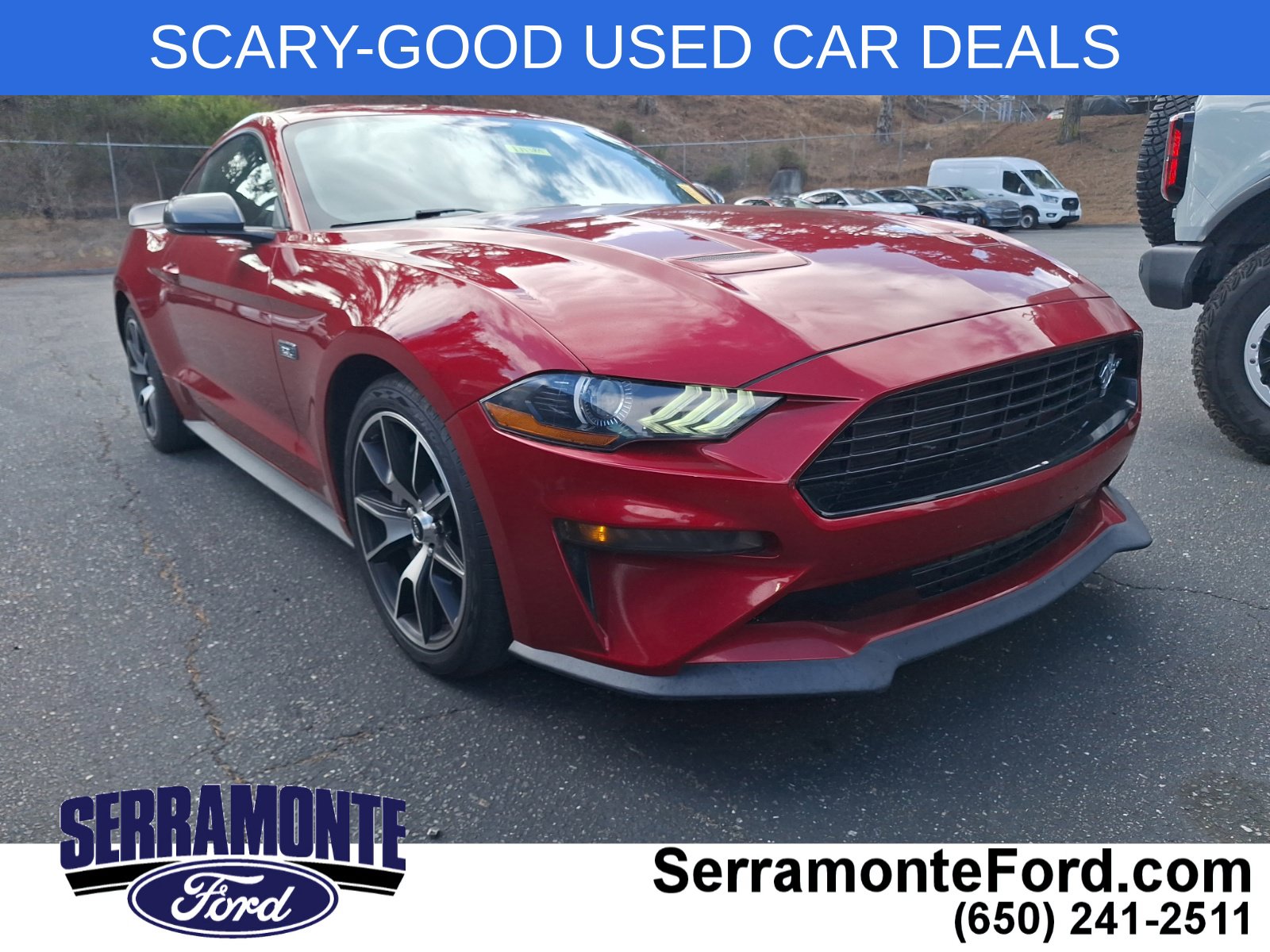 Rapid Red Metallic Tinted Clearcoat 2020 Ford Mustang Coupe Rear-Wheel Drive Automatic
