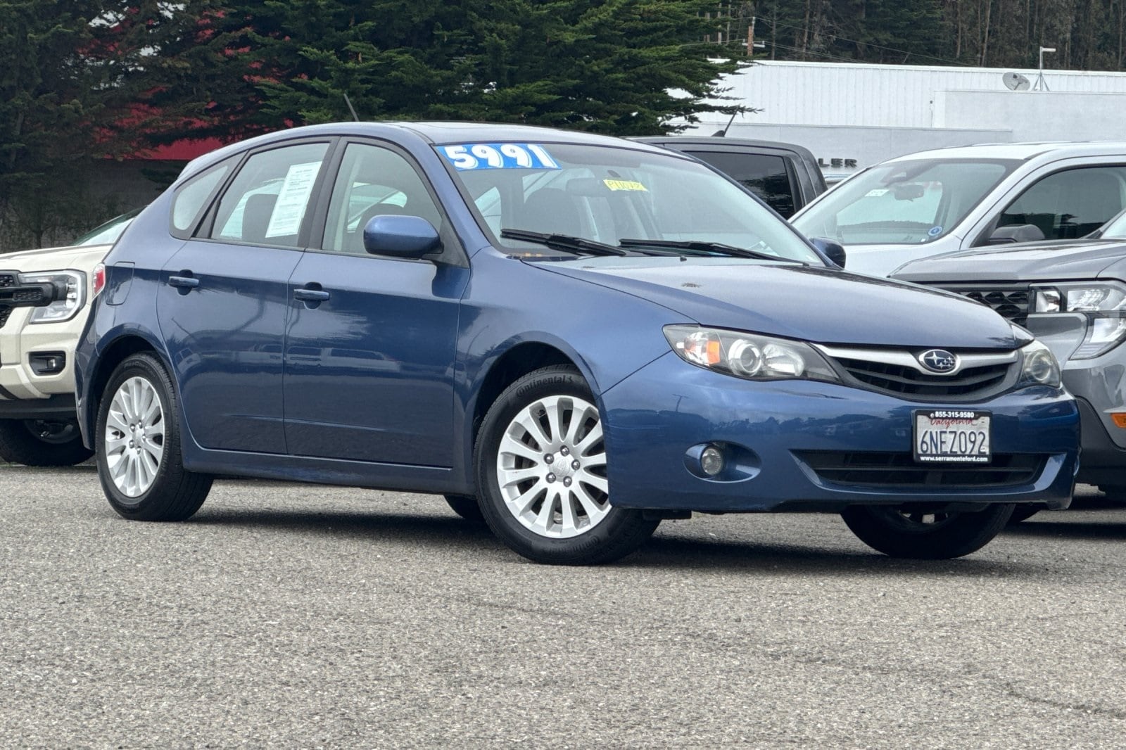 Used 2011 Subaru Impreza 2.5i Premium with VIN JF1GH6B69BH801354 for sale in Colma, CA