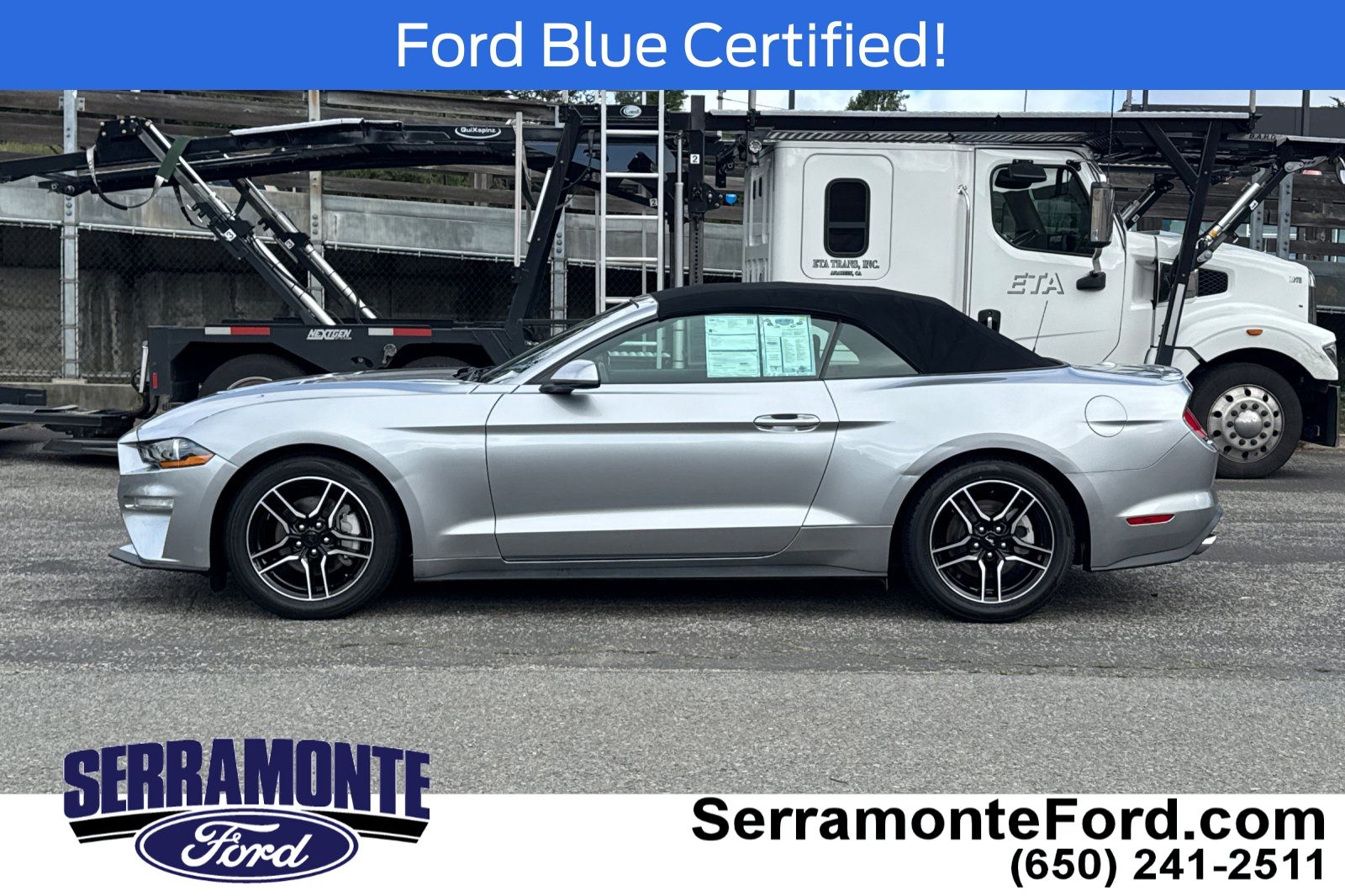 2021 Ford Mustang Ecoboost Premium I-4 cyl photo 3