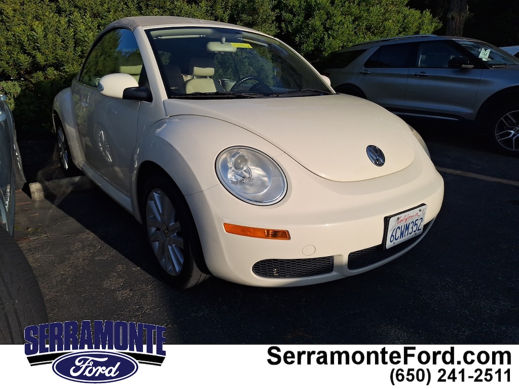 Used 2008 Volkswagen New Beetle SE Black Tie Edition Convertible