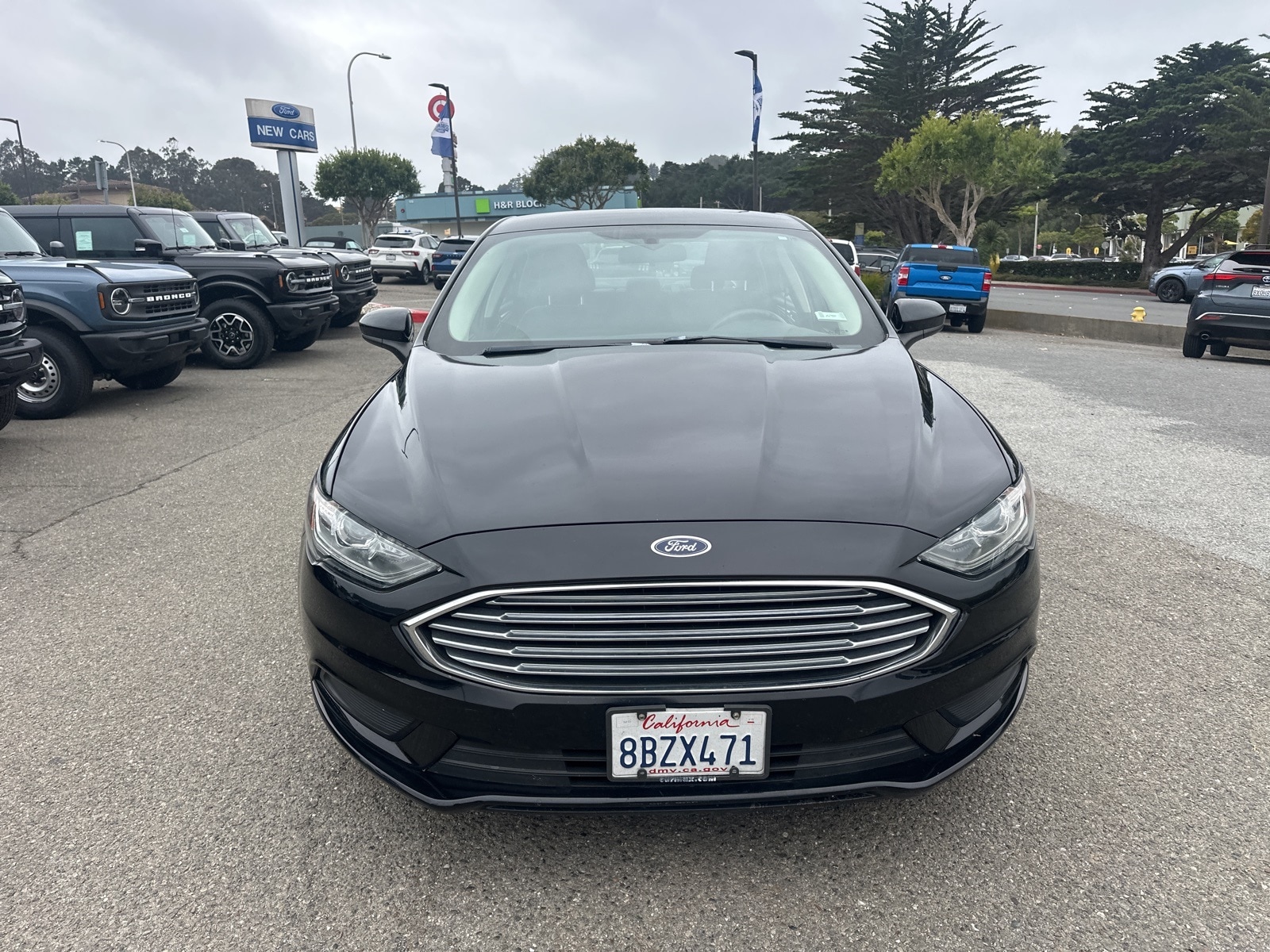 Used 2018 Ford Fusion SE with VIN 3FA6P0H71JR176862 for sale in Colma, CA