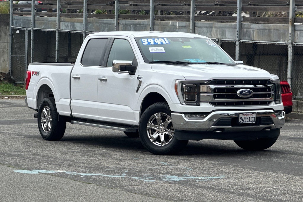 Certified 2021 Ford F-150 Lariat Truck SuperCrew Cab